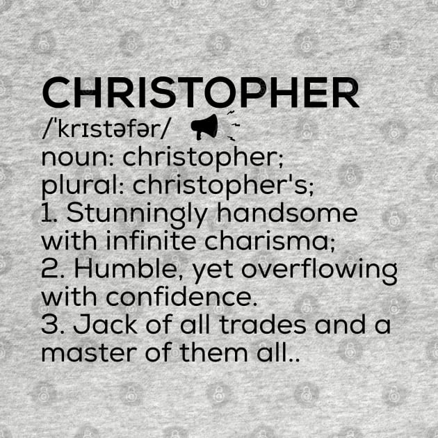Christopher Name Definition Christopher Meaning Christopher Name Meaning by TeeLogic